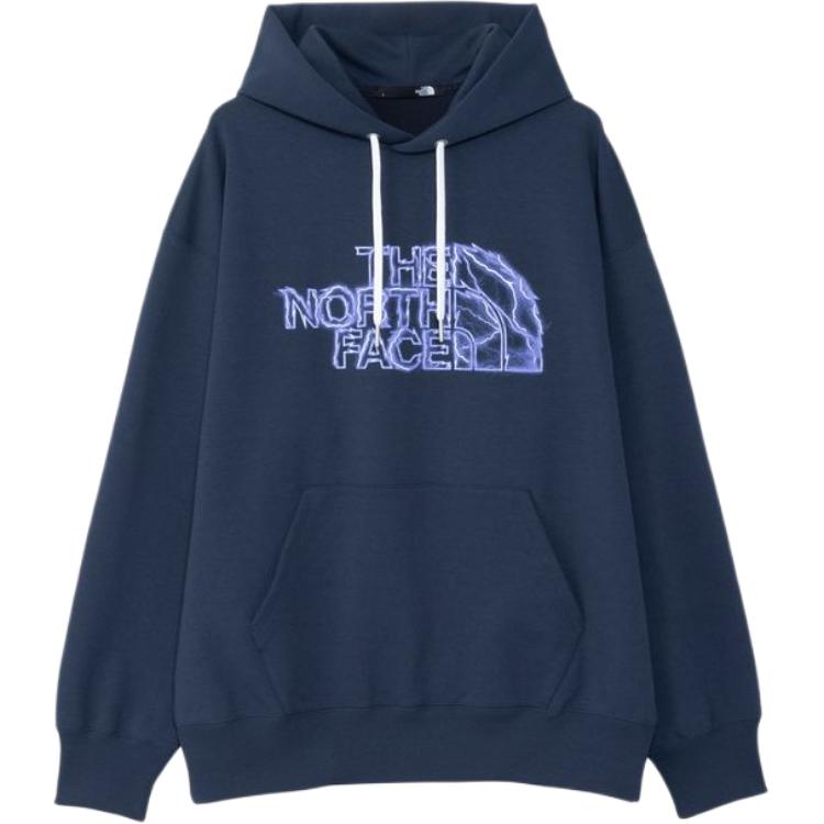 TNF Unisex Navy Blue Comfy Casual Hooded Sweatshirt NT12440R-UN