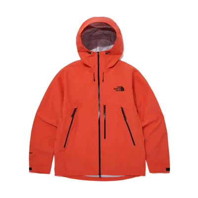 TNF Unisex Orange Logo Zip-Up Hoodie Jacket NJ2GQ03C