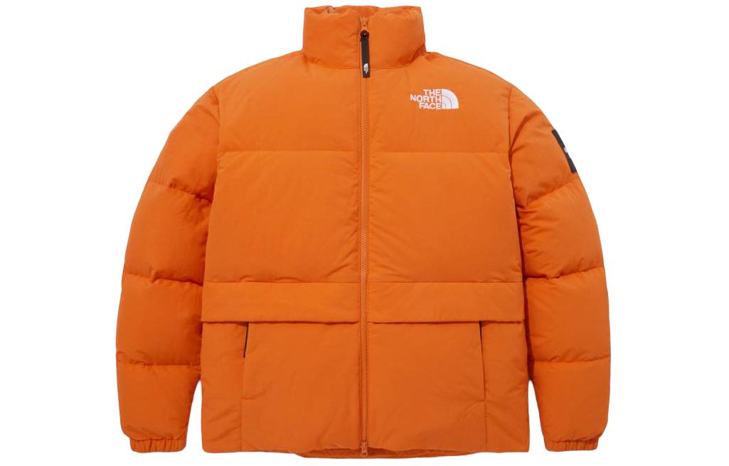 The North Face Unisex Orange Solid Zip-Up Jacket NJ1DP59M