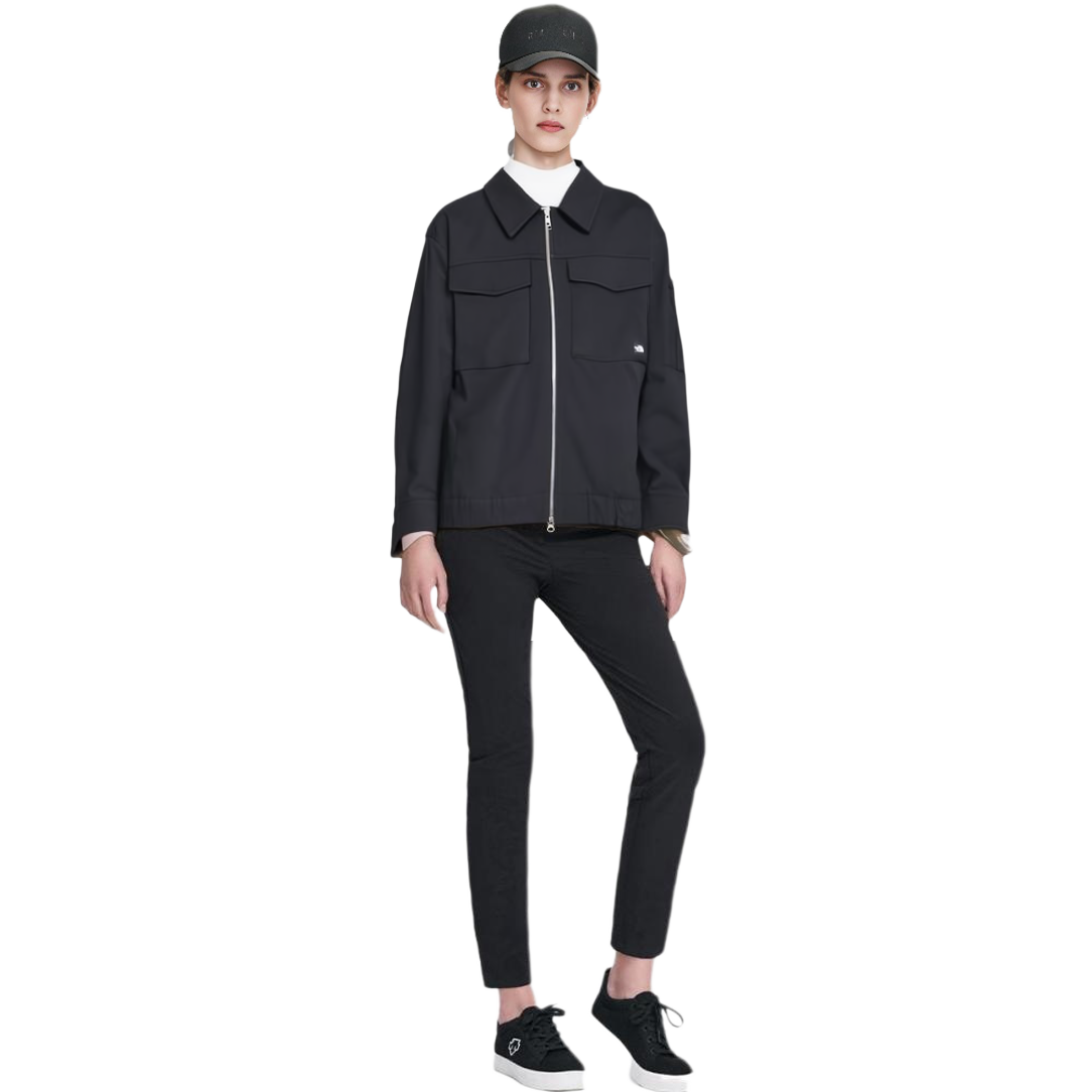 Details for The North Face Unisex Outdoor Multi-Pocket Utility Jacket with Zipper and Collar. NJ3BP00A