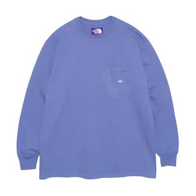TNF Unisex Purple Logo Print Crewneck Slim-Fit Long-Sleeve Sweatshirt NT3365N-SO