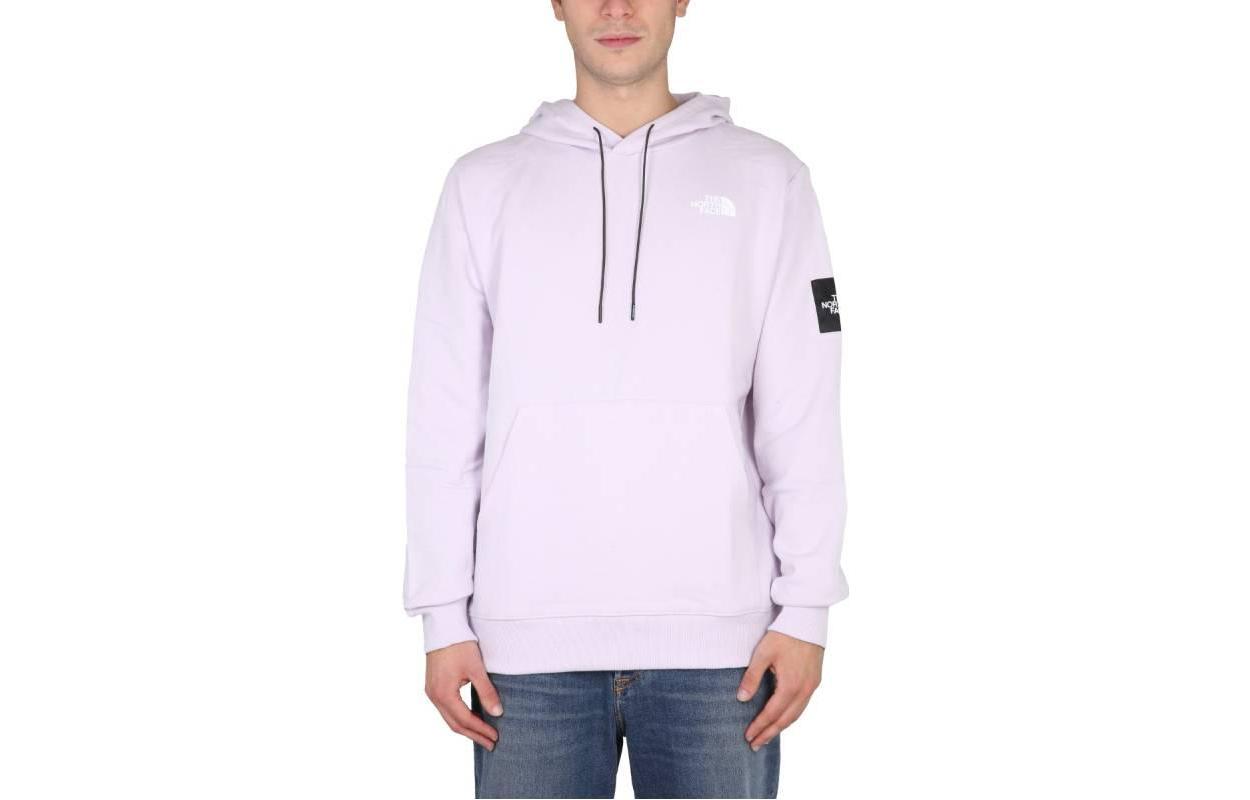 TNF Unisex Purple Logo Printed Casual Sweatshirt NF0A7X3J6S11