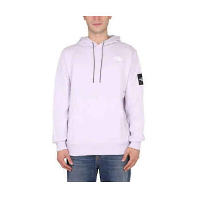 TNF Unisex Purple Logo Printed Casual Sweatshirt NF0A7X3J6S11