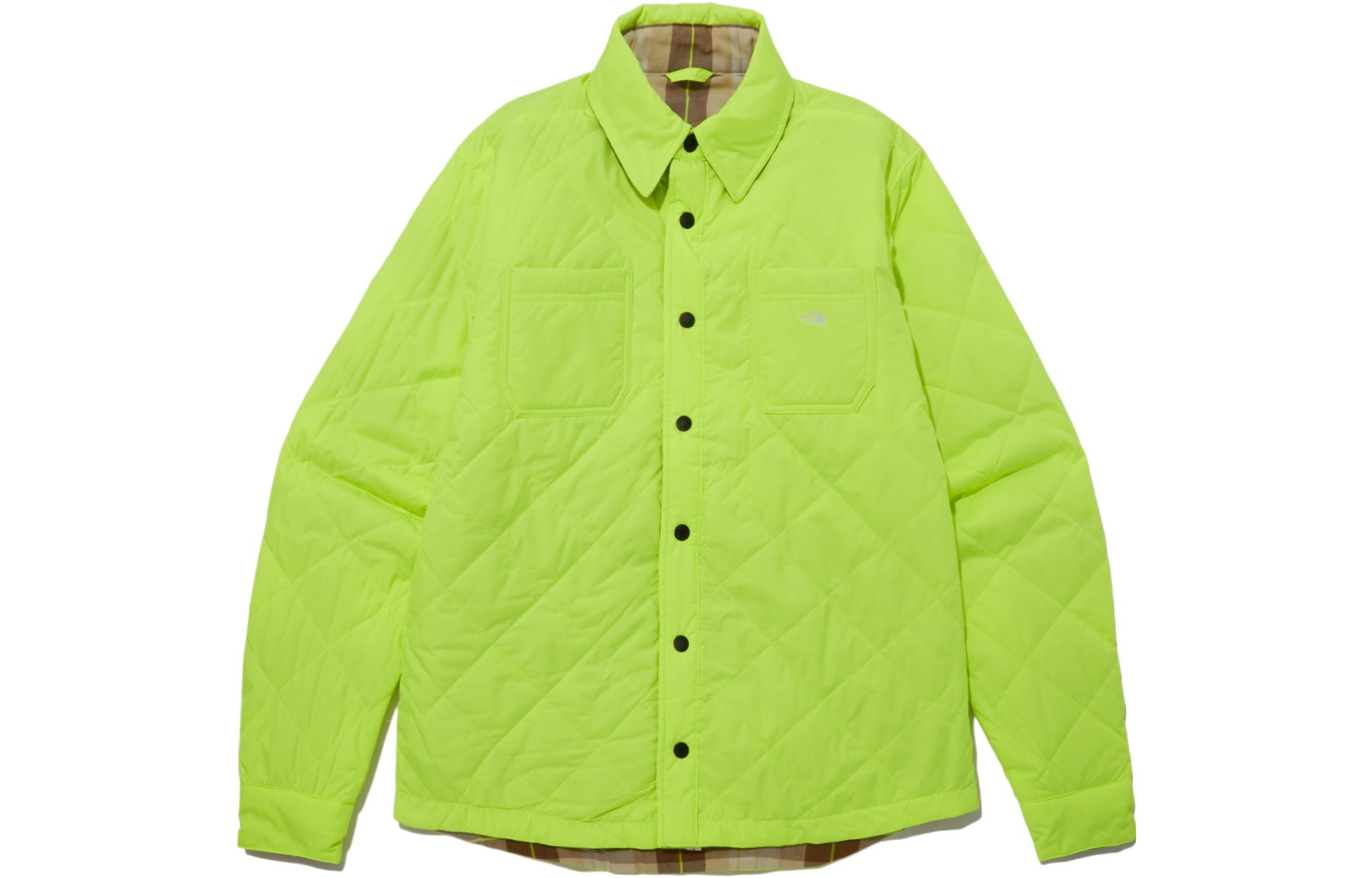 TNF Unisex Reversible Solid Color Button-Down Jacket NJ3NP00B