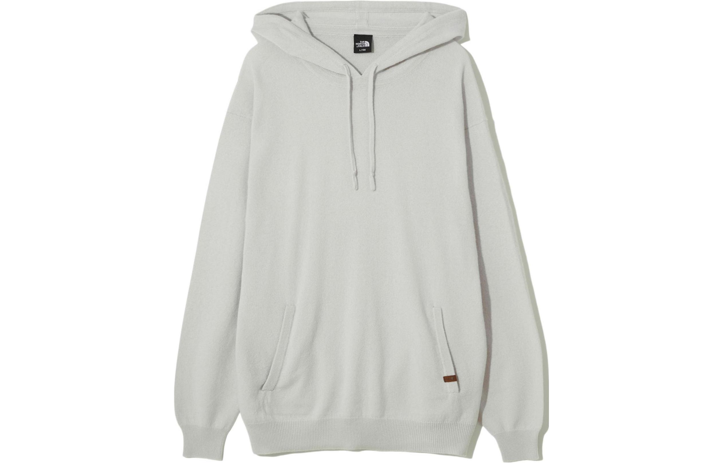 TNF Unisex Solid Color Hooded Long-Sleeve Sweatshirt NM5PM55B