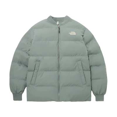 TNF Unisex Solid Color Zipper Long Sleeve Cotton Jacket Avocado NJ3NP59L
