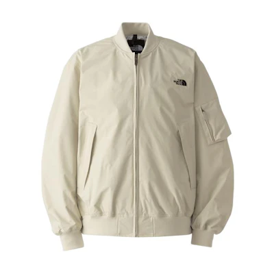 TNF Unisex White Long Sleeve Comfort Flight Jacket GL-NP12437