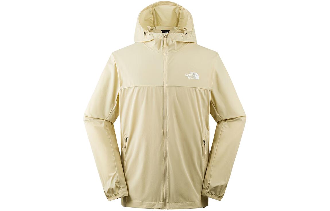 The North Face UPF50+ Lightweight Waterproof Windproof UV Protection Jacket Khaki Men. NF0A87VW-3X4