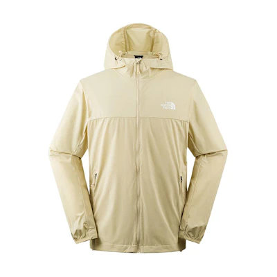 TNF UPF50+ Lightweight Waterproof Windproof UV Protection Jacket Khaki Men. NF0A87VW-3X4