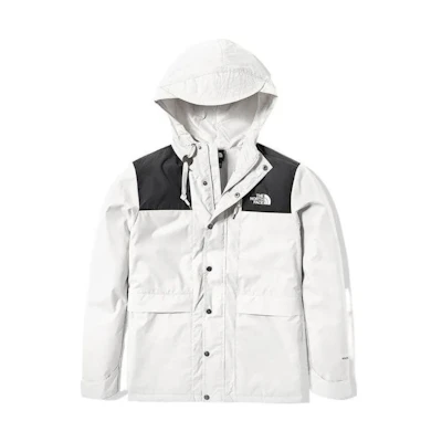 TNF Urban Exploration 1990 Logo Windbreaker Jacket White NF0A81NO-FN4