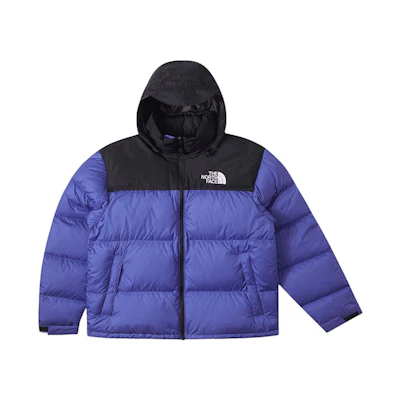 TNF Urban Exploration 1996 Nuptse Water-Resistant Puffer Jacket Blue NF0A3C8D-QBO