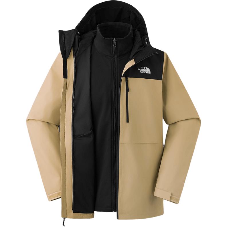 TNF Urban Exploration 3-in-1 Waterproof Hiking Jacket Brown NF0A8DMK-QV2