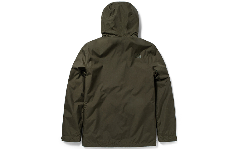 Lookbook The North Face Chaqueta Impermeable Transpirable 3 en 1 Verde Urbano para Hombre. NF0A5AXU-T89