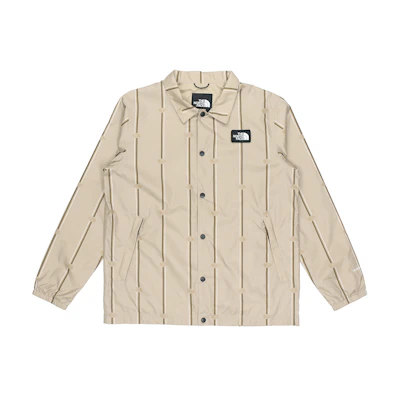 TNF Urban Exploration 70's Retro Windbreaker Jacket Khaki NF0A5JYW-ZDL