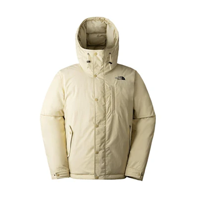 TNF Urban Exploration Beige 550 Fill Down Jacket Hoodie Men’s NF0A88R4-3X4