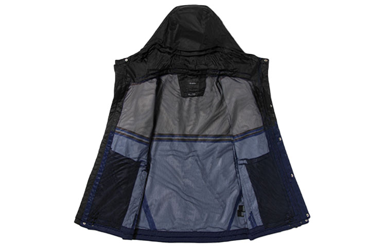 Shop The North Face Urban Exploration Black/Blue Waterproof Windproof Jacket NF0A5B43-L4U