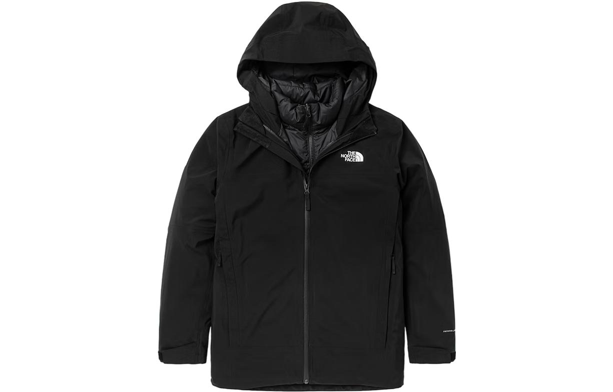 TNF Urban Exploration Black Logo 3-in-1 Jacket Black NF0A4N9T-JK3