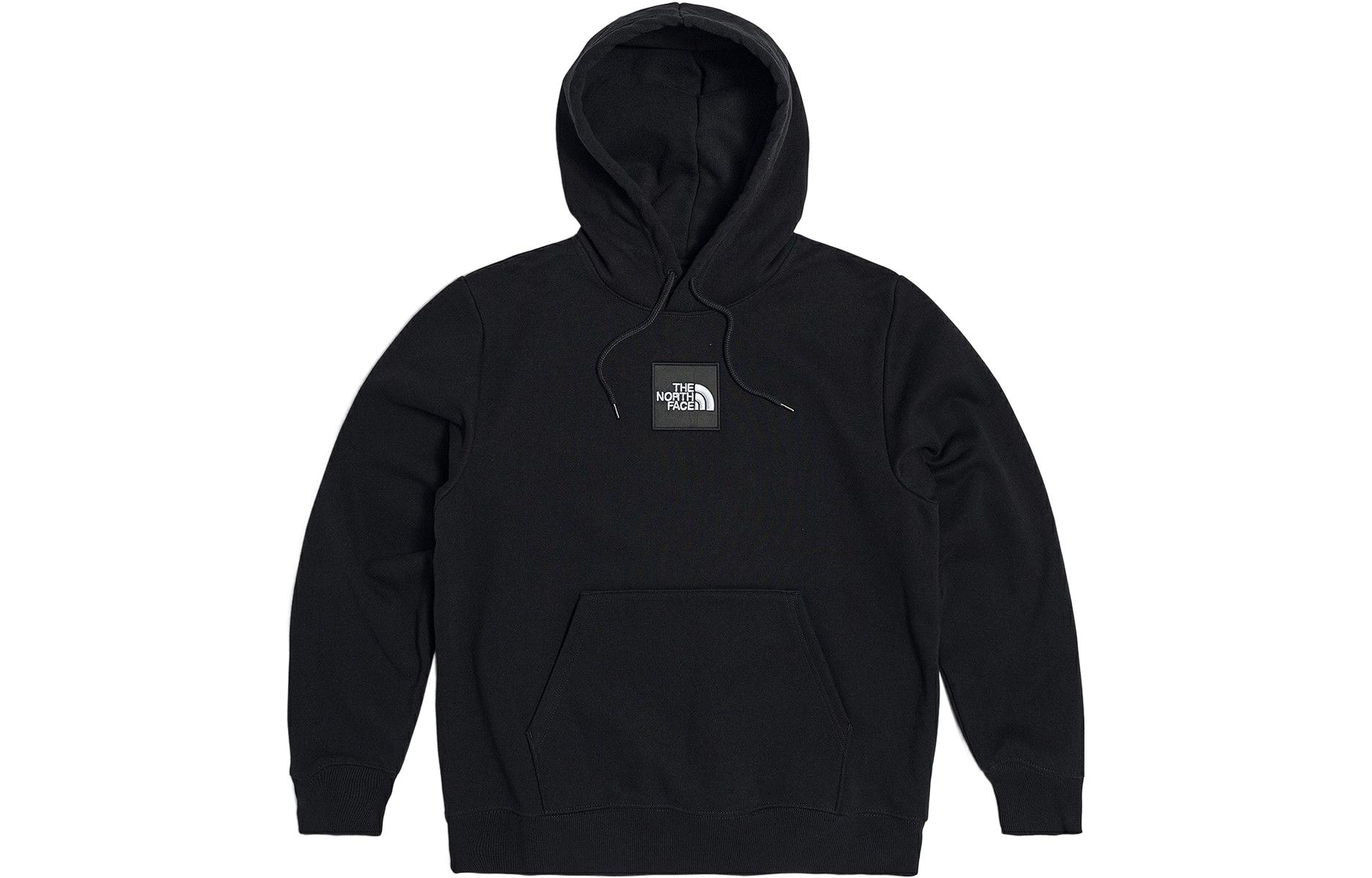 TNF Urban Exploration Black Logo Hoodie Pullover Sweatshirt NF0A7QC2-KX7
