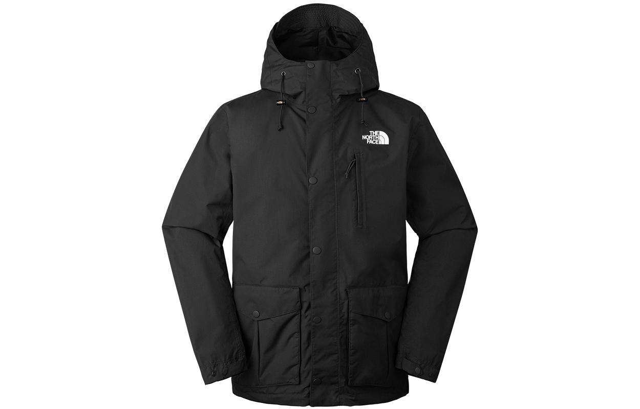 TNF Urban Exploration Black Logo Waterproof Windproof Jacket NF0A88RB-JK3