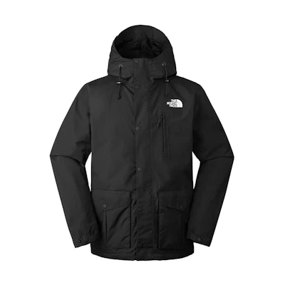 TNF Urban Exploration Black Logo Waterproof Windproof Jacket NF0A88RB-JK3