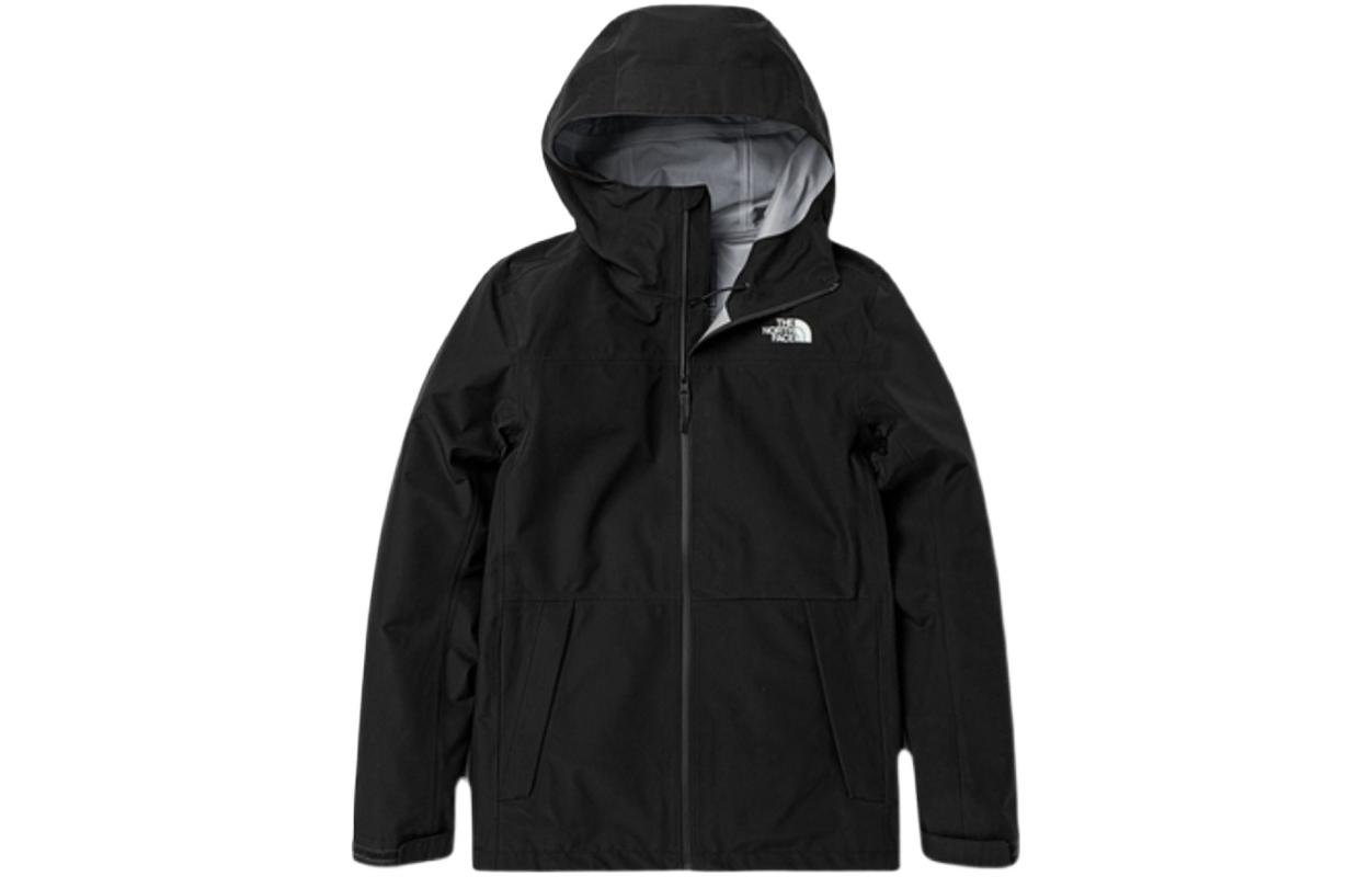 TNF Urban Exploration Black Shell Jacket Hiking Outdoors NF0A7QR5-JK3