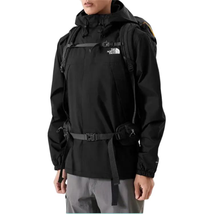 TNF Urban Exploration Black Shell Waterproof Jacket Black 7QOH JK 圖 5