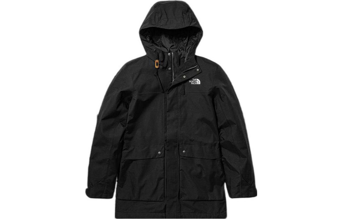TNF Urban Exploration Black Waterproof Windproof  Jacket. NF0A7QR9-JK3