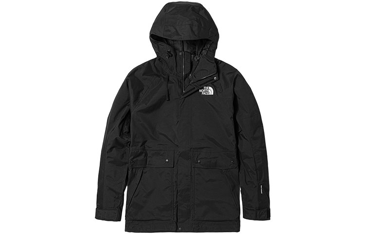 The North Face Urban Exploration Black Waterproof Windproof Jacket NF0A4QXC-JK3