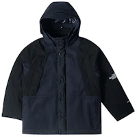 The North Face Urban Exploration Blue 700 Fill Color Block Down Hoodie NF0A83Q2-RG1 The North Face Urban Exploration Blue 700 Fill Color Block Down Hoodie NF0A83Q2-RG1