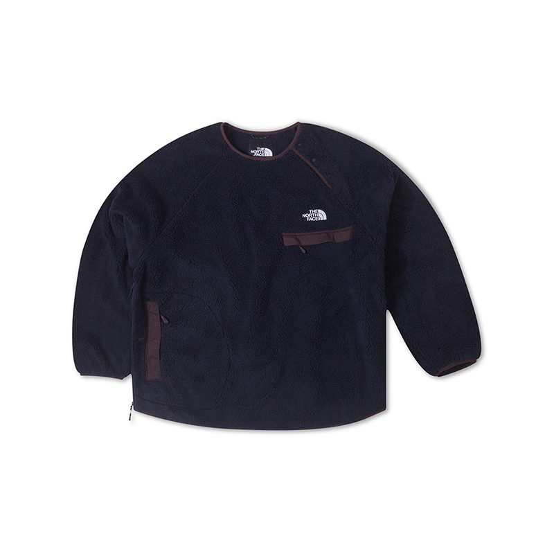 The North Face Urban Exploration Blue Crewneck Fleece Sweatshirt Men NF0A83Q5-RG1