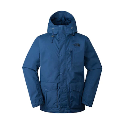 TNF Urban Exploration Blue Waterproof Hooded Jacket NF0A88RB-HDC