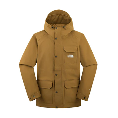 TNF Urban Exploration Brown Unisex Waterproof Windproof Jacket NF0A88RA-8W0