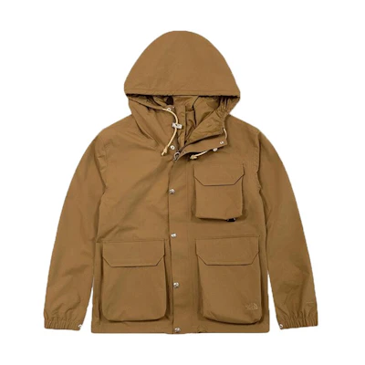 TNF Urban Exploration Brown Waterproof Windproof Jacket NF0A7W7F-173