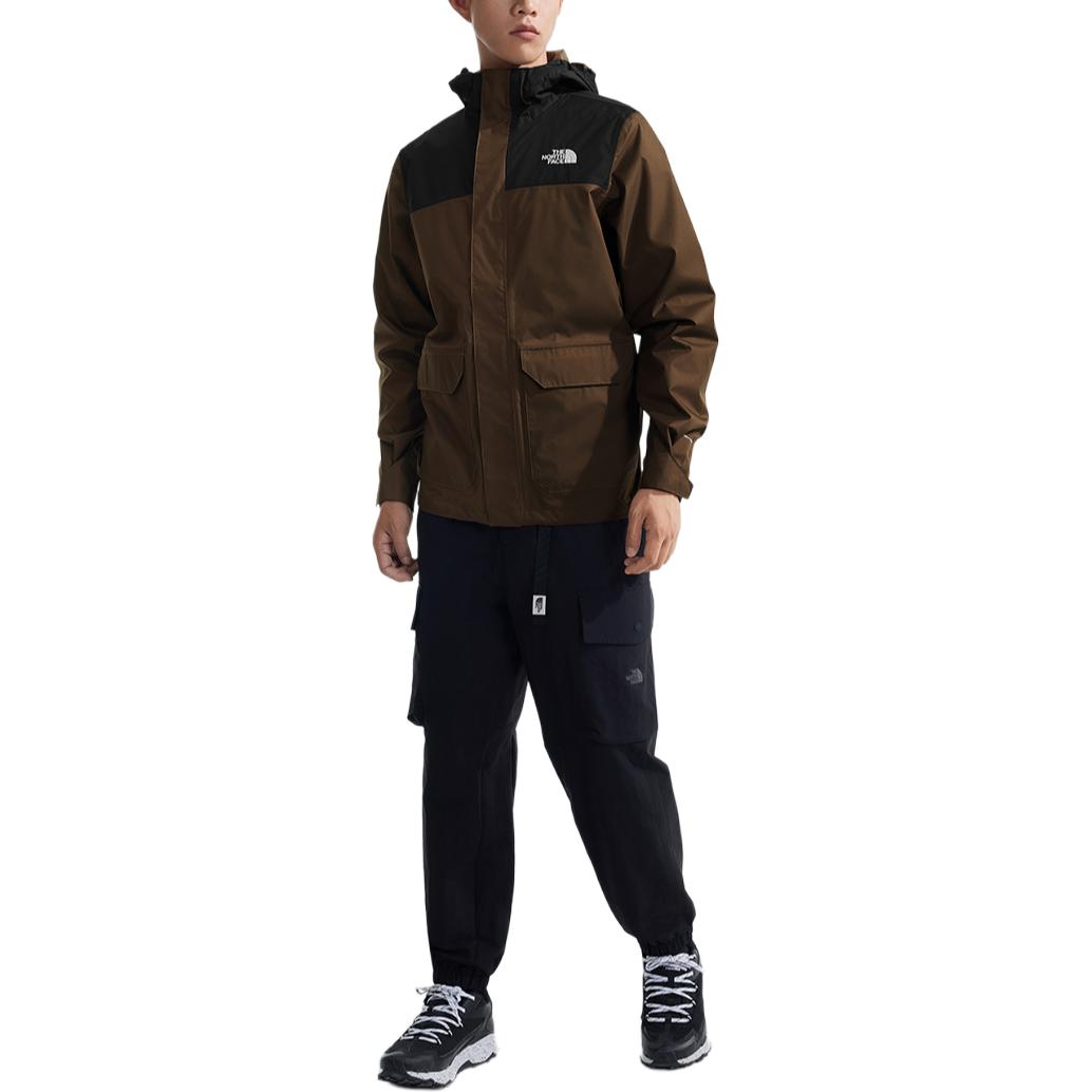 TNF Urban Exploration Brown Waterproof Hiking Jacket NF0A8AUK-5EX 圖 3