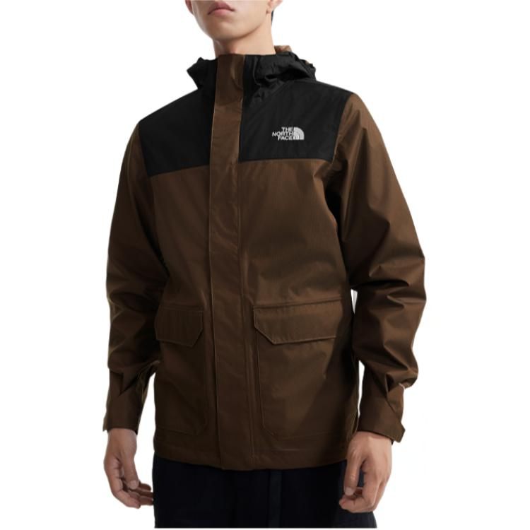 TNF Urban Exploration Brown Waterproof Hiking Jacket NF0A8AUK-5EX 圖 4