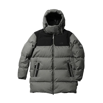 TNF Urban Exploration Colorblock Down Hoodie Jacket NF0A3VUT-7D1