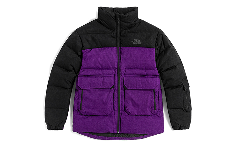 TNF Urban Exploration Colorblock Down Jacket Unisex Purple. NF0A5JU9-JC0 圖 2