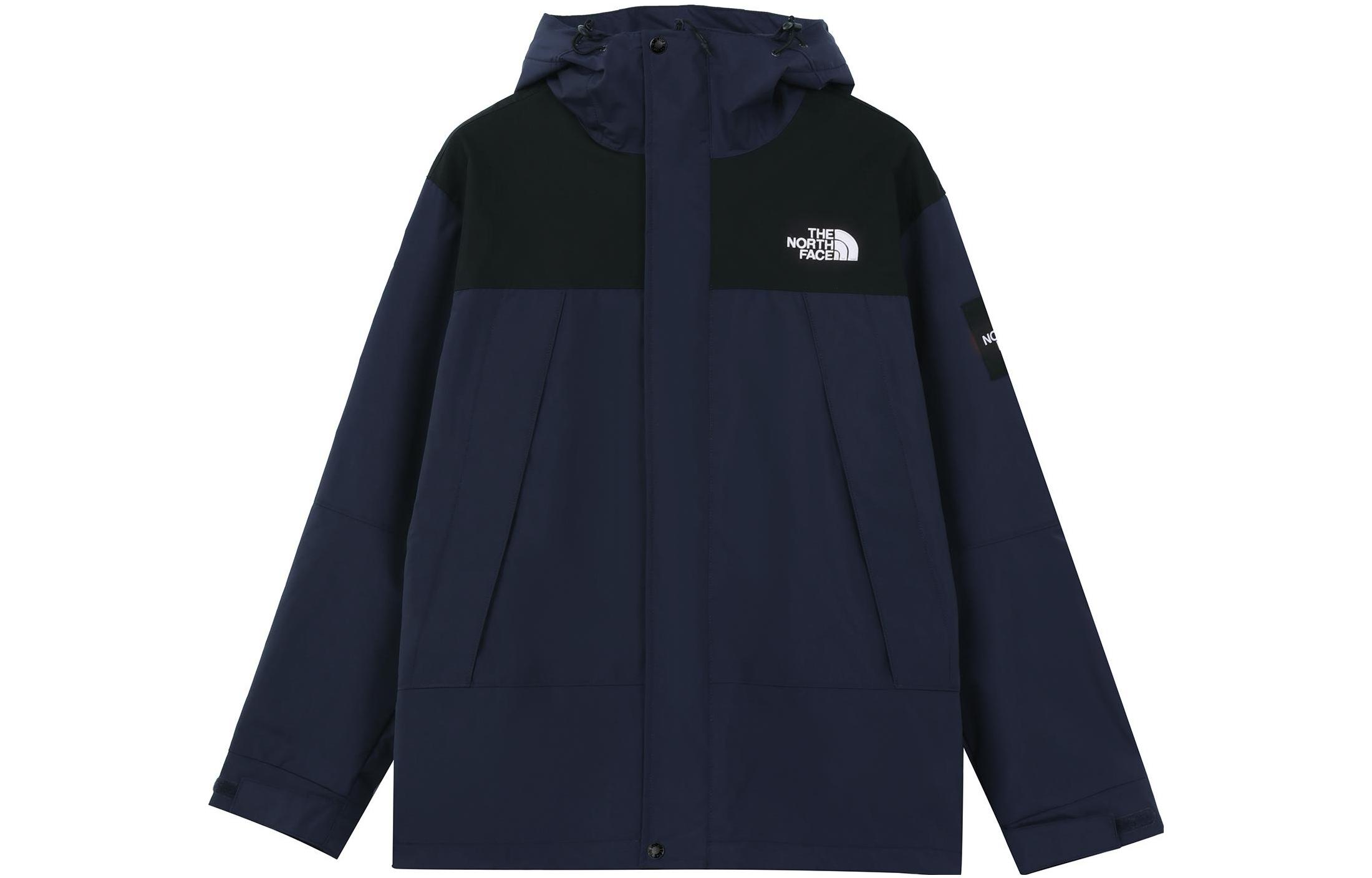 TNF Urban Exploration Colorblock Fleece Waterproof Jacket Navy Unisex NI3BN62K 圖 2