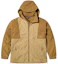 Order The North Face Urban Exploration Colorblock Hooded Jacket Khaki - NF0A7WDM-QV3