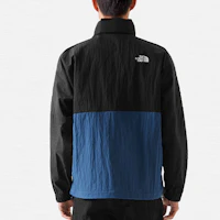 Shop The North Face Urban Exploration Colorblock Hooded Jacket Blue Mens NF0A7WDM-MPF