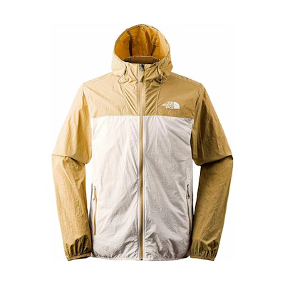 TNF Urban Exploration Colorblock Logo Hoodie Jacket Ice Apricot NF0A4U8X-QK4