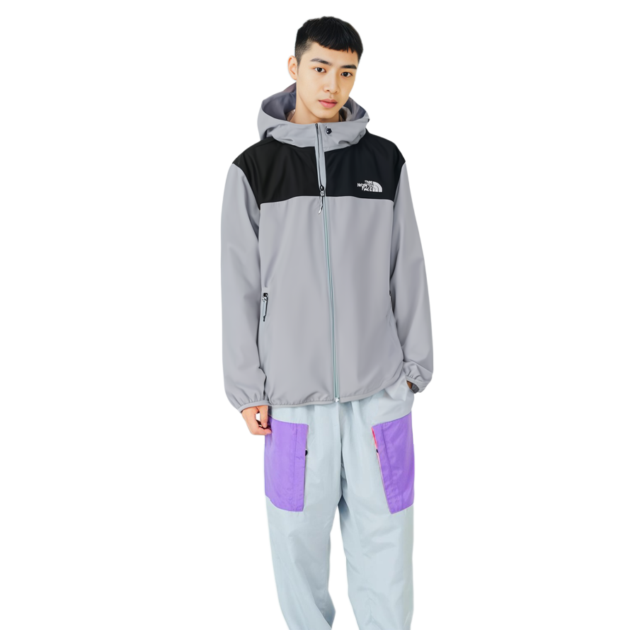 Purchase Chaqueta Cortavientos con Capucha The North Face Urban Exploration Gris Hombre NF0A7WB6-5WH