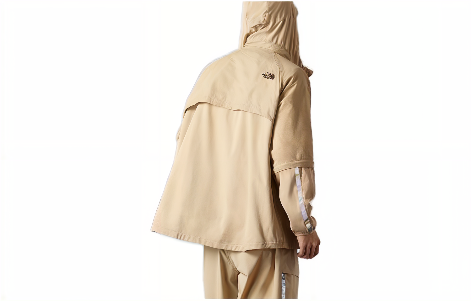 TNF Urban Exploration Detachable Sleeve Windbreaker Jacket Khaki Mens NF0A83P2-LK5 圖 3