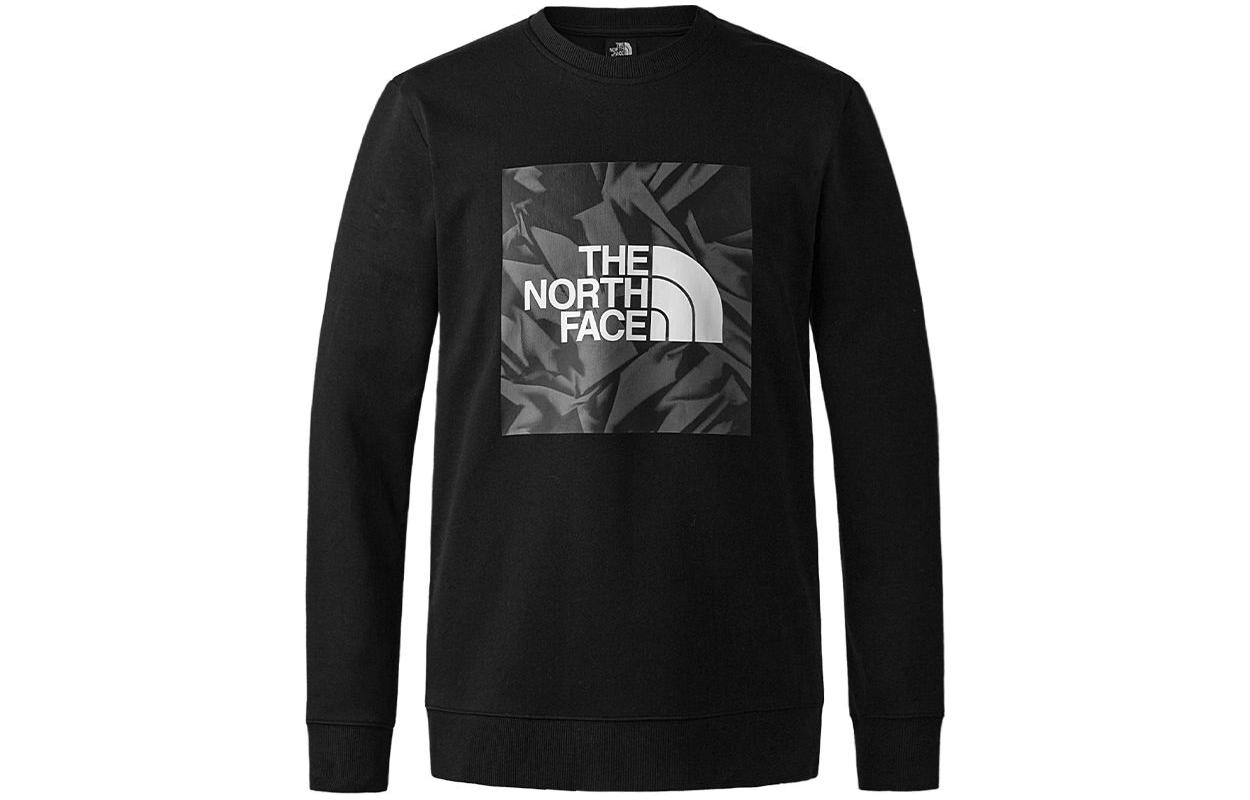 TNF Urban Exploration Dragon Year Logo Crewneck Sweatshirt Black NF0A88FT-JK3
