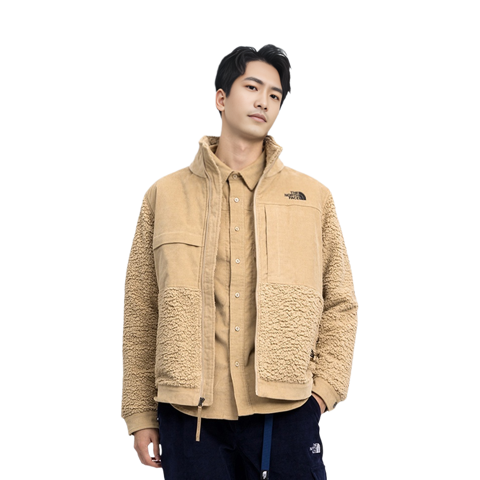 TNF Urban Exploration Fleece Hoodie Multi-Pocket Khaki NF0A4U6W-H7E 圖 4