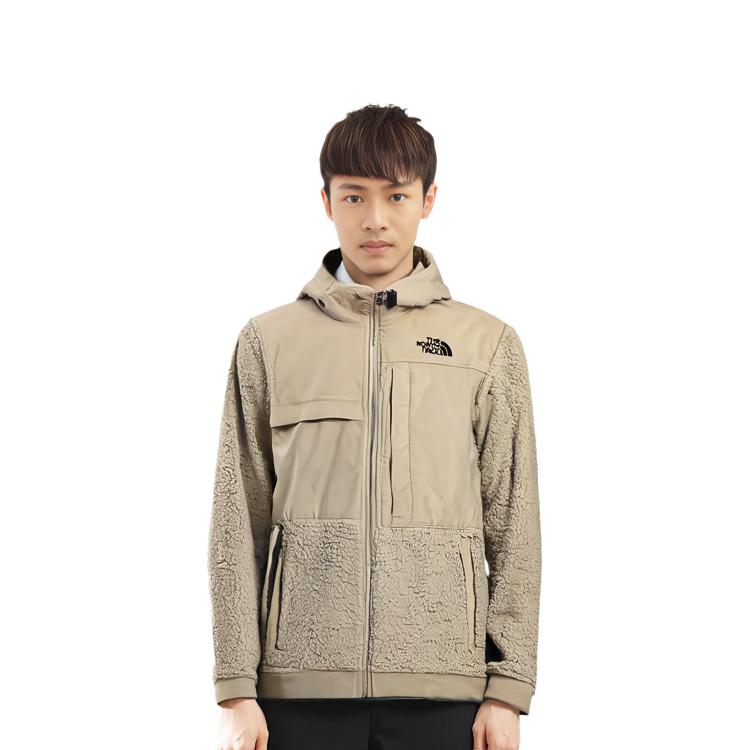 TNF Urban Exploration Fleece Hoodie Multi-Pocket Khaki NF0A4U6W-H7E 圖 5
