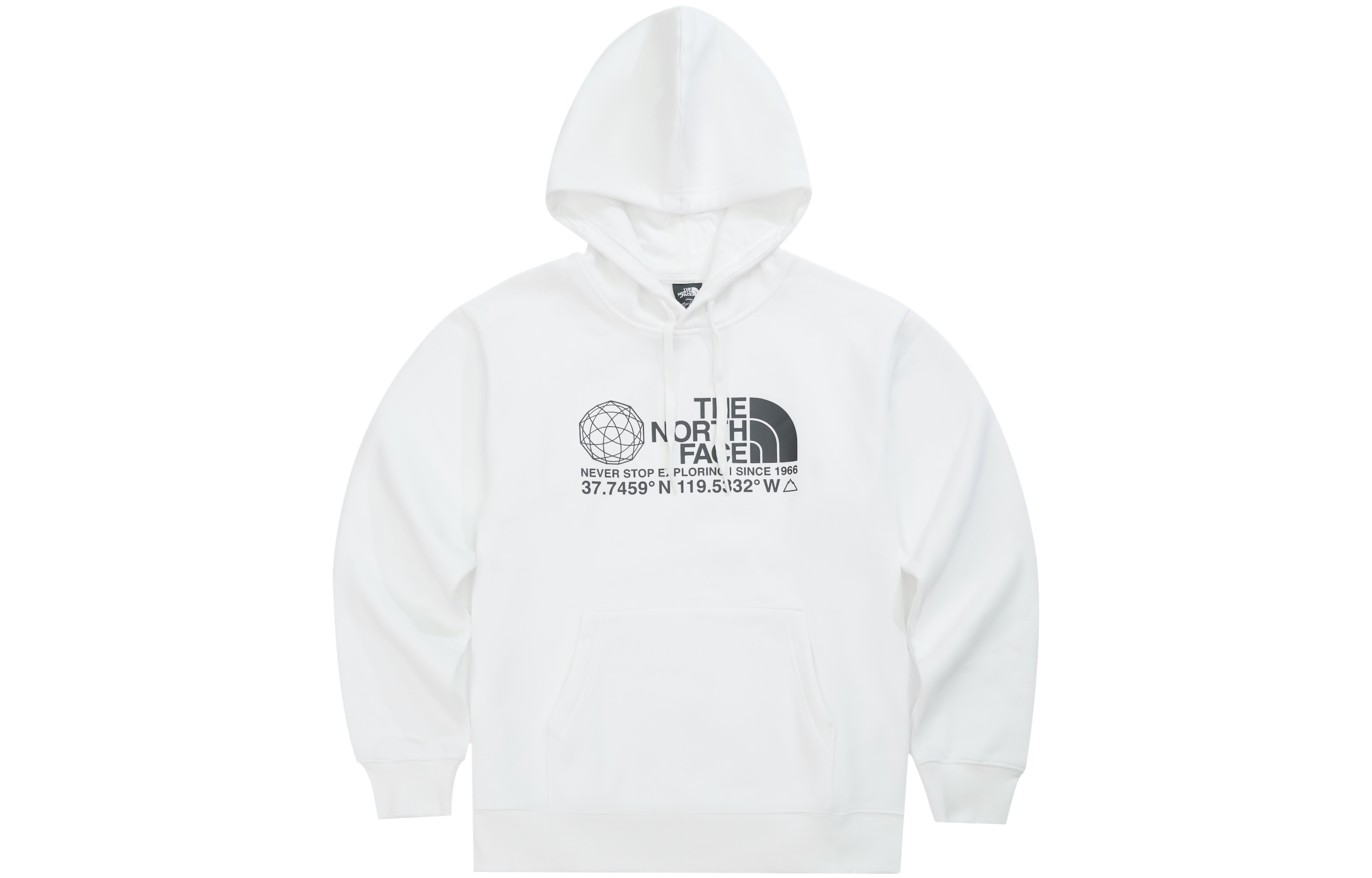 TNF Urban Exploration Fleece Hoodie White Unisex Winter Pullover NF0A7W87-FN4