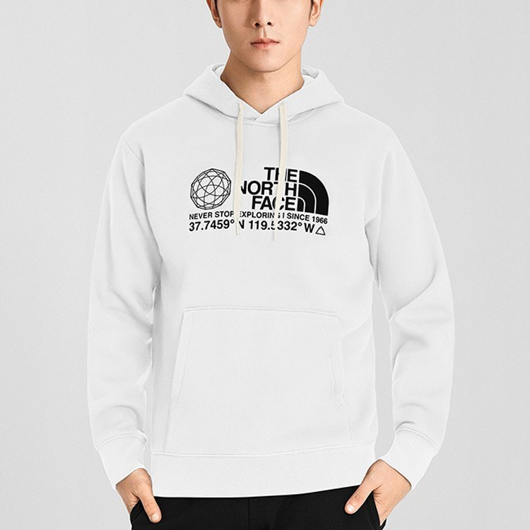 TNF Urban Exploration Fleece Hoodie White Unisex Winter Pullover NF0A7W87-FN4 圖 4