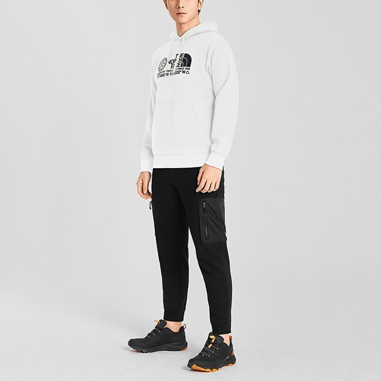 TNF Urban Exploration Fleece Hoodie White Unisex Winter Pullover NF0A7W87-FN4 圖 6