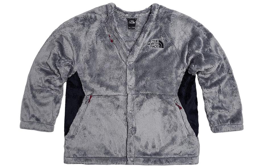 TNF Urban Exploration Fleece Jacket with Logo Print Gray NF0A7WA4-A91 圖 2